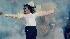 Michael Jackson performs at the Super Bowl XXVII in Pasadena, Ca. during the halftime show, on January 31, 1993. (AP Photo/Rusty Kennedy)