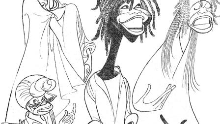 Al Hirschfield sketch