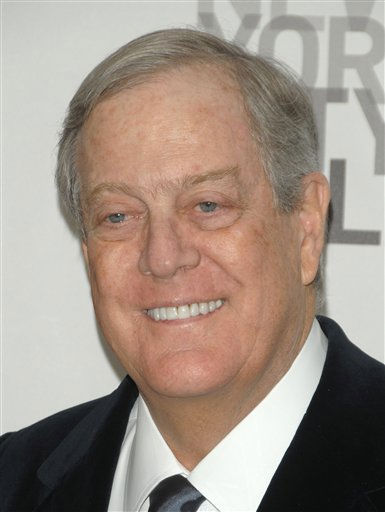 #5 (tie) Charles Koch of Koch Industries