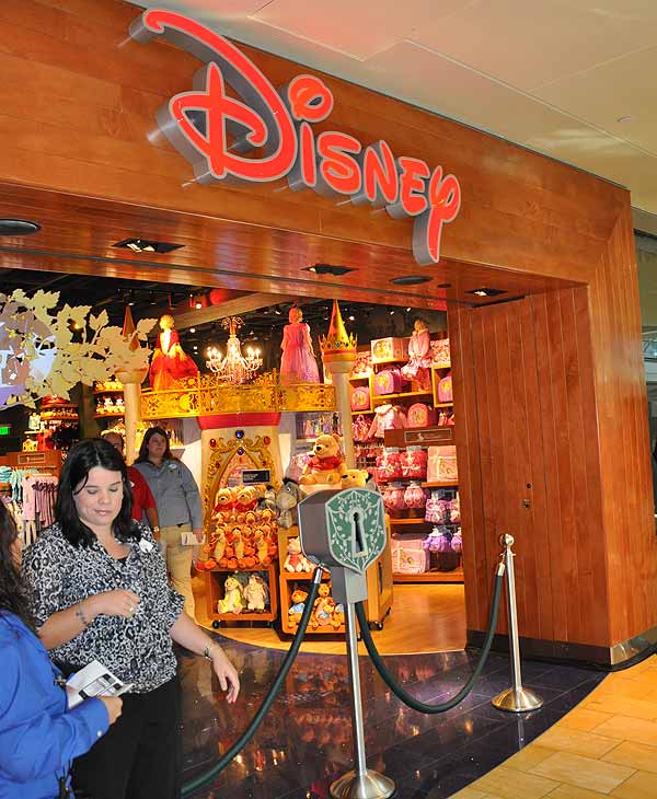 The Disney Store moved to its new digs in the...