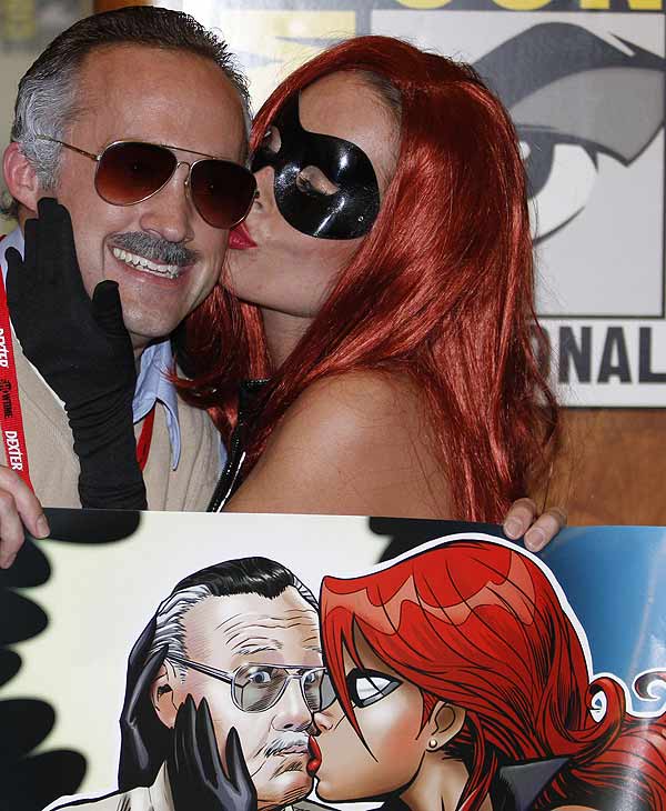 Comic-Con attendee Arthur Loewenkamp begs for...