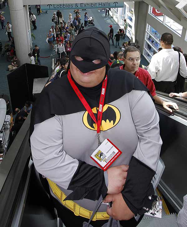 Dressed as Final Fantasy video game characters,...