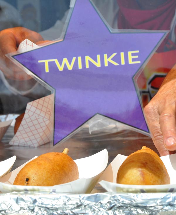 Fried ice cream from the Fried What! stand at...