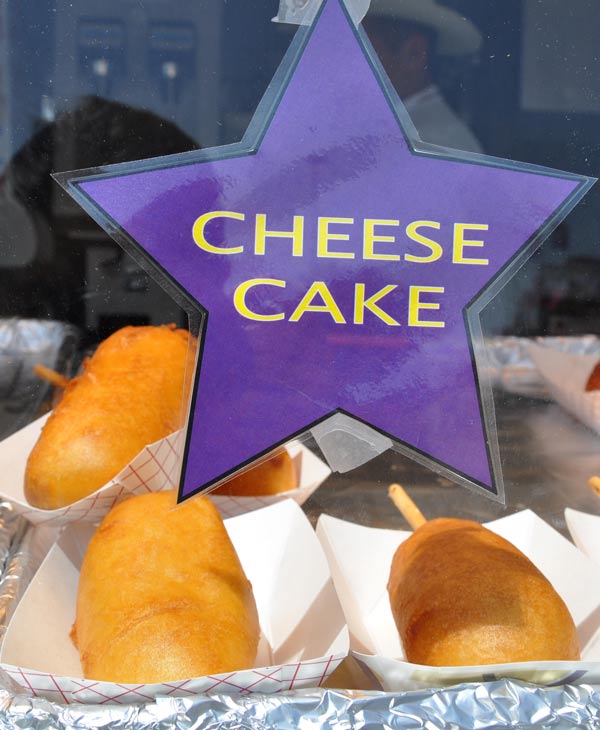 Fried key lime pie from the Fried What! stand...