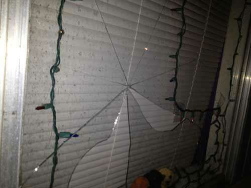 Several homes were damaged in Brookshire during...