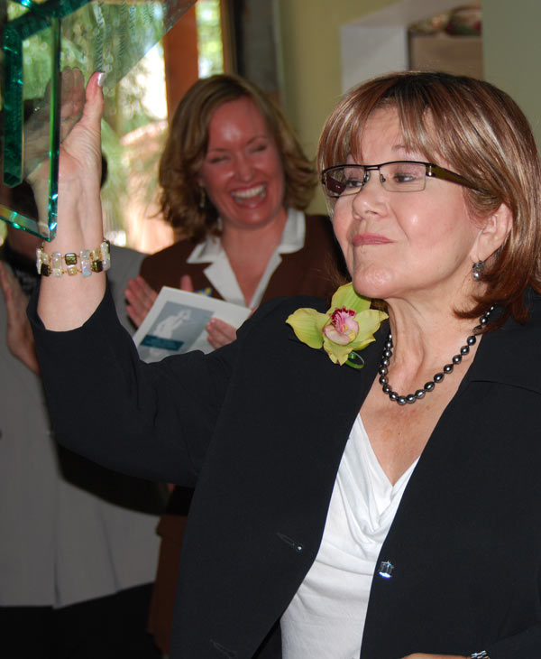 ABC-13 former reporter Elma Barrera was honored...