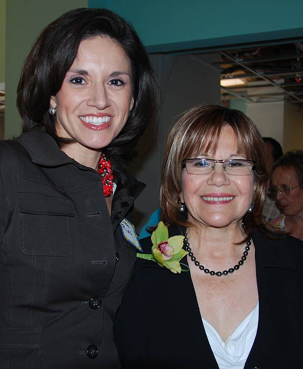 ABC-13 former reporter Elma Barrera was honored...