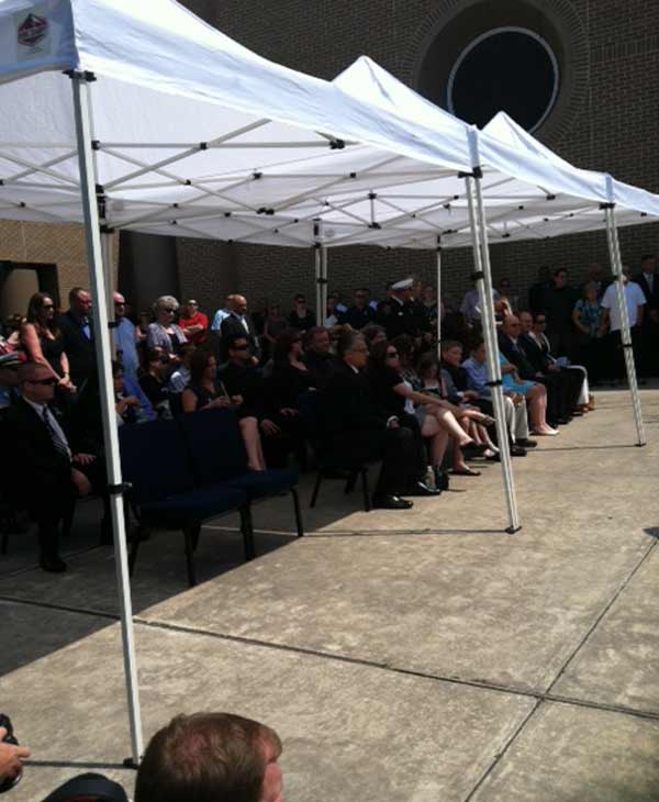 Images from HPD Officer Kevin Wills funeral...