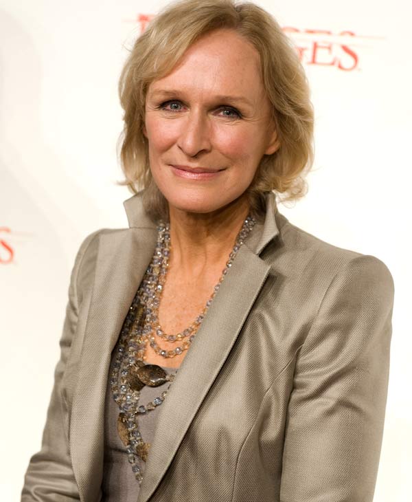 Actress Sofia Vergara, left, reacts alongside...