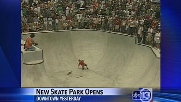 Local skateboarders have a new place to perfect their moves in a new skate park.