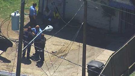 SkyEye 13 HD was over the scene of a deadly shooting in the Fifth Ward area.