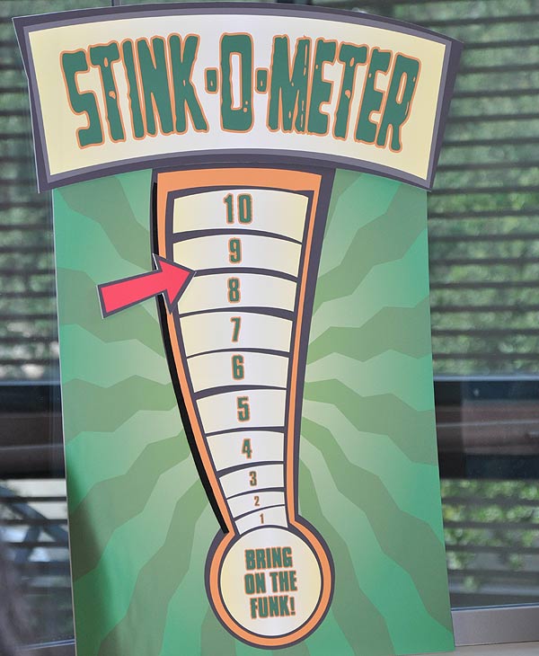 Lois, the famed corpse flower at the Houston...