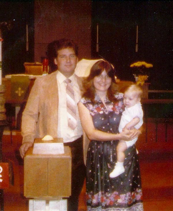 Katie McCall (left) with her mother