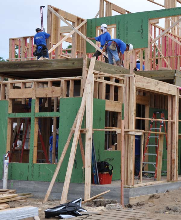 On July 28, 2010 the rebuilding continues for a...