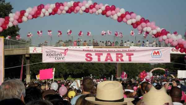 Images from Saturdays Susan G. Komen Race for...