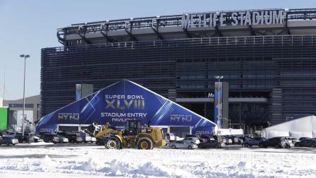 Super Bowl preps at MetLife Stadium
