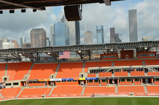 The state-of-art BBVA Compass Stadium was...