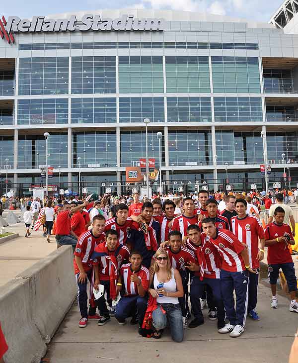 Images of the fans and atmosphere as the MLS...