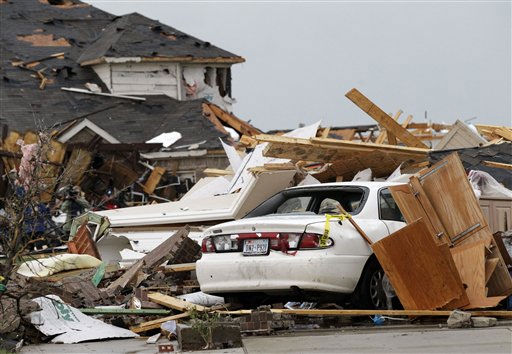 Images from the damage left behind by tornadoes...