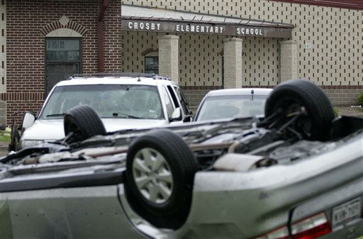 Images from the damage left behind by tornadoes...