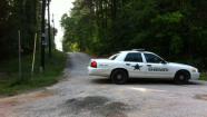 Reporter Demond Fernandez snapped this photo on Harrell and Morris Creek Roads.  Deputies say the scene is between a quarter and half mile down the road.