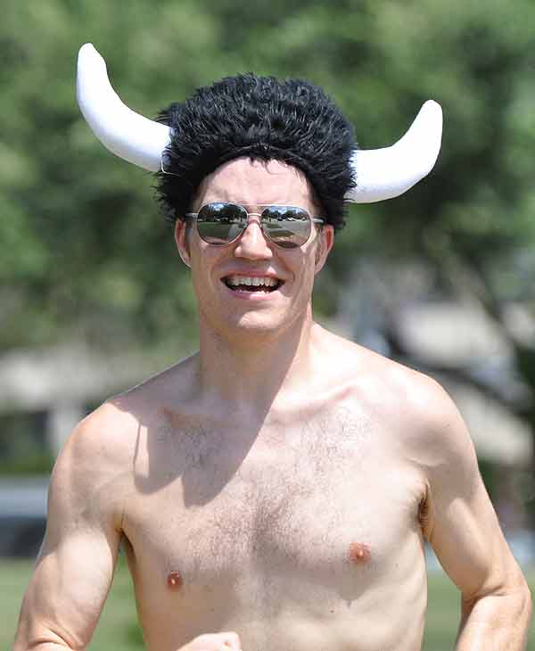 The first Hot Undies Run was held in Rice...