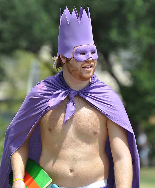 The first Hot Undies Run was held in Rice...