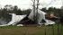 Reporter Kevin Quinn posted this photos from Polk County where todays weather completely destroyed a barn.
