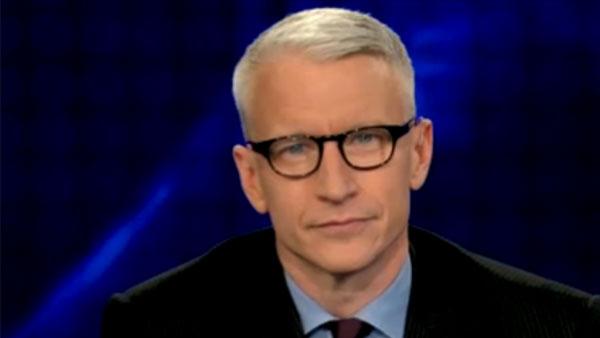 Anderson Cooper shows off new glasses during an interview with Kathy Griffin on December 29, 2010. - Provided courtesy of CNN Anderson Cooper shows off new glasses during an interview with Kathy Griffin on December 29, 2010. - Provided courtesy of CNN