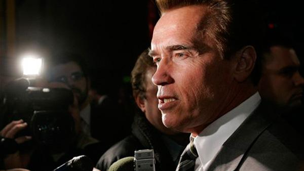 Gov. Schwarzenegger talking - Provided courtesy of KABC / Rich Pedroncelli Gov. Schwarzenegger talking - Provided courtesy of KABC / Rich Pedroncelli