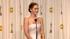 OTRC: Jennifer Lawrence Oscars backstage speech :: Jennifer Lawrence, Best Actress Oscar winner, is seen speaking backstage at the 2013 Oscars on Sunday, February 24.