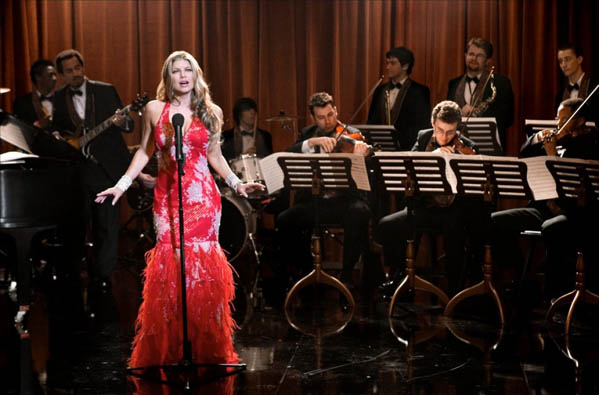 (Pictured: Fergie is pictured in a scene from...