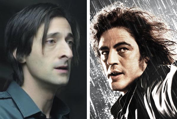 Adrien Brody (left) appears in a scene from...