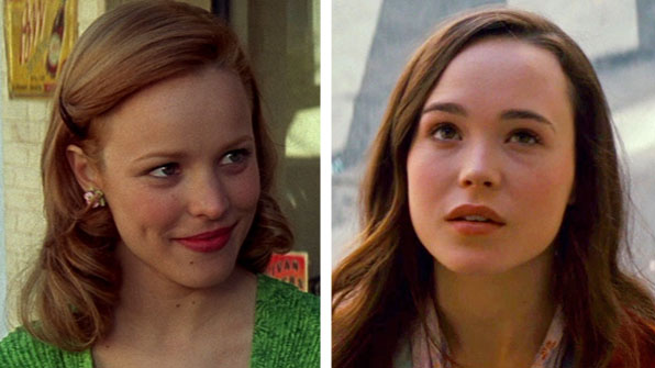 Rachel McAdams (left) appears in a scene from...