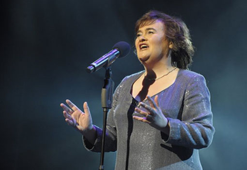A photo on Susan Boyle's Facebook on Sept. 16,...