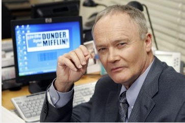 Creed Bratton as Creed in the American version...