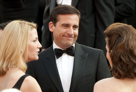 Steve Carell on the red carpet, 2010.