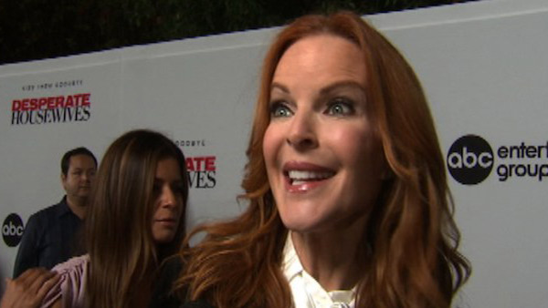 Marcia Cross talks to OnTheRedCarpet.com at a...