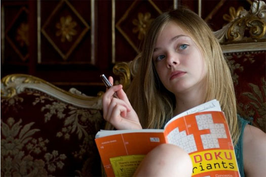 Elle Fanning in a scene from 'Somewhere.'