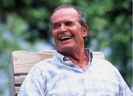 James Garner in a scene from 'Divine Secrets of...