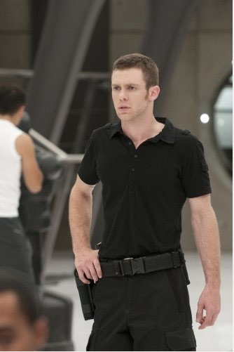 Bug Hall in a scene from the hit CW show 'Nikita.'