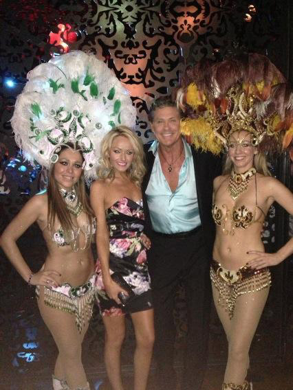 David Hasselhoff posted this photo on Twitter on...