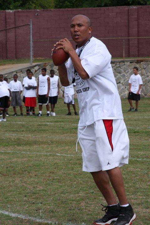 Hines Ward appears in an undated photo from his...