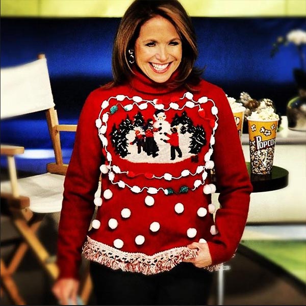 Talk show host Katie Couric shared this photo on...