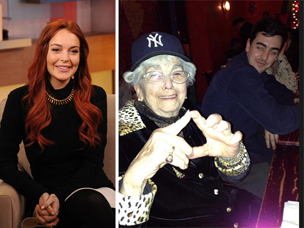 Lindsay Lohan shared this photo of her...