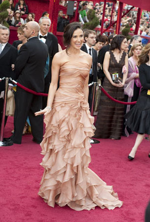Demi Moore on the red carpet, 2010.