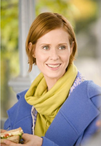 Cynthia Nixon in a scene from the film, 'Sex and...