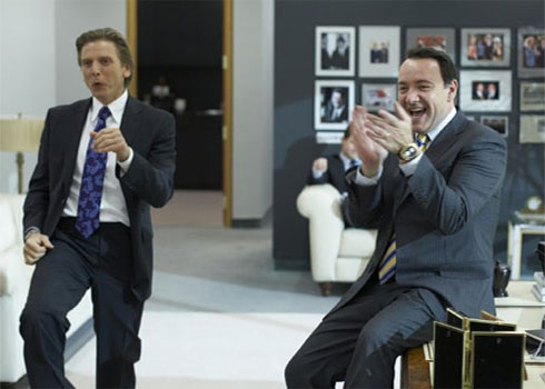 Barry Pepper (left) and co-star, Kevin Spacey...