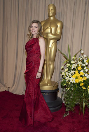 Michelle Pfeiffer on the red carpet, 2010.