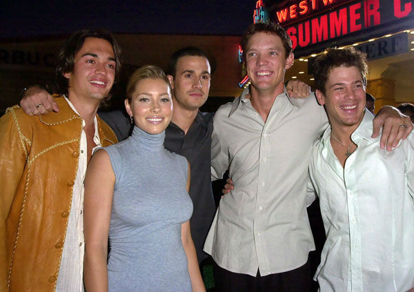 The cast of 'Summer Catch,' from left, Corey...